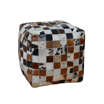 MODERN LEATHER PUFF
